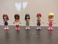 Lego friends 5 sztuk figurki mini figurki