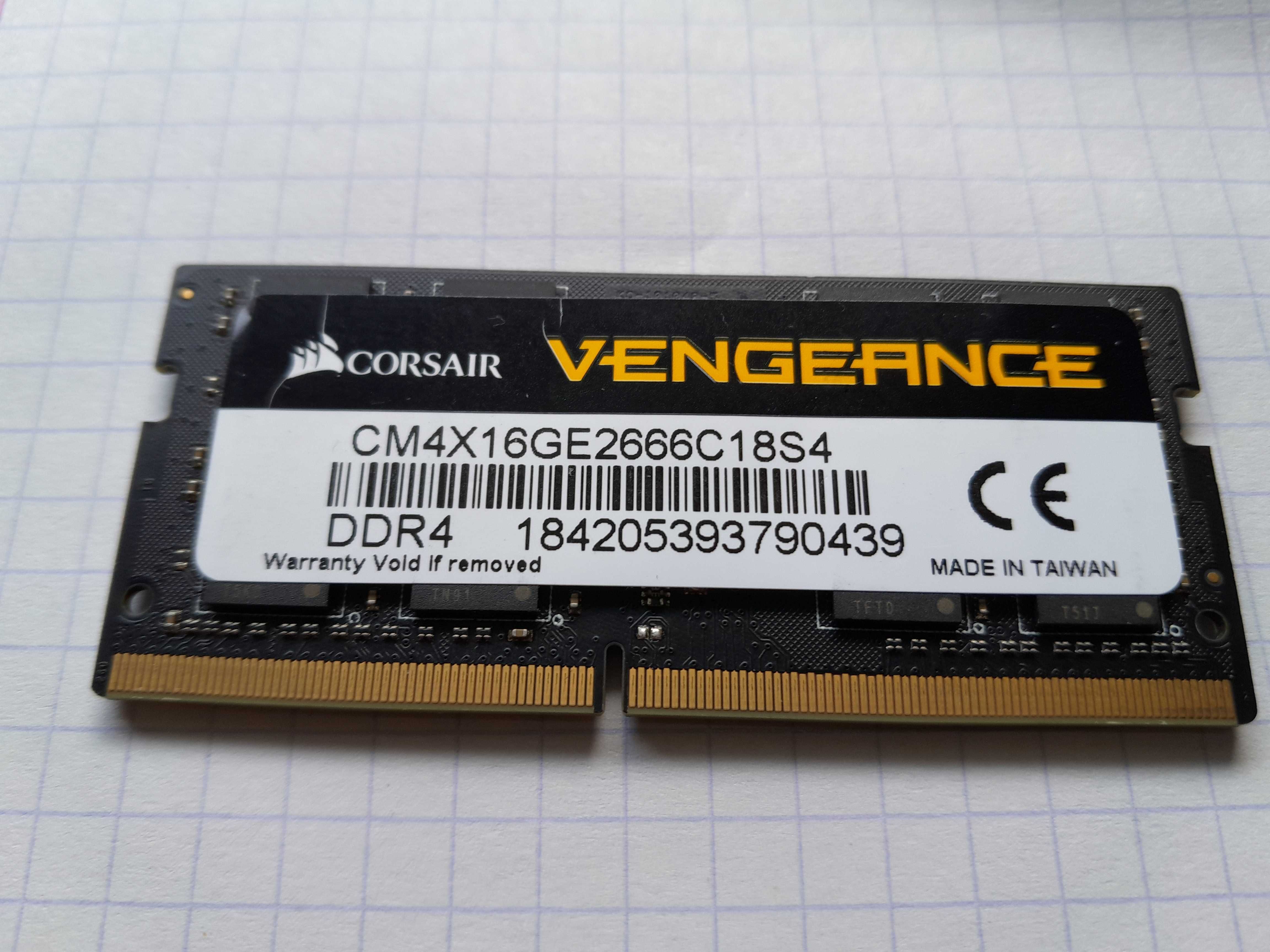 16gb ddr4 Vengeance 2666 pc4 do laptopa