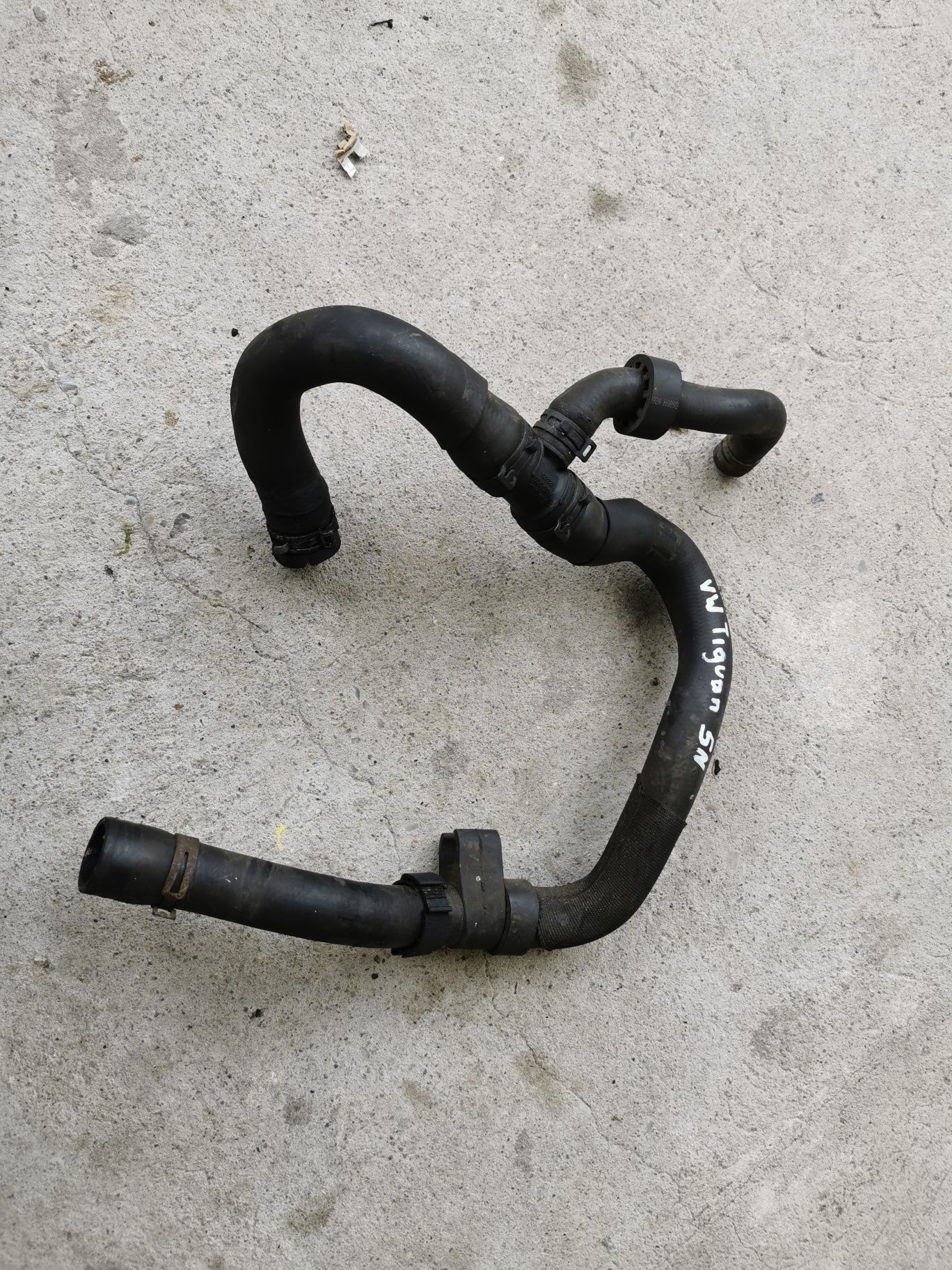 Przewód, Wąż Wody, Chłodnicy Vw Tiguan 5n 2.0 diesel 07-16r
