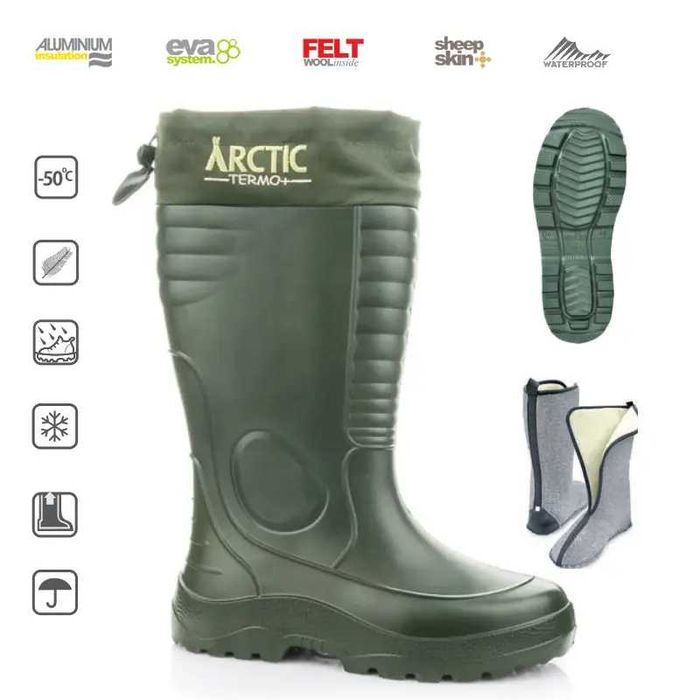 Резинові чоботи з піни EVA чоловічі -50 Lemigo Arctic Termo+ 875