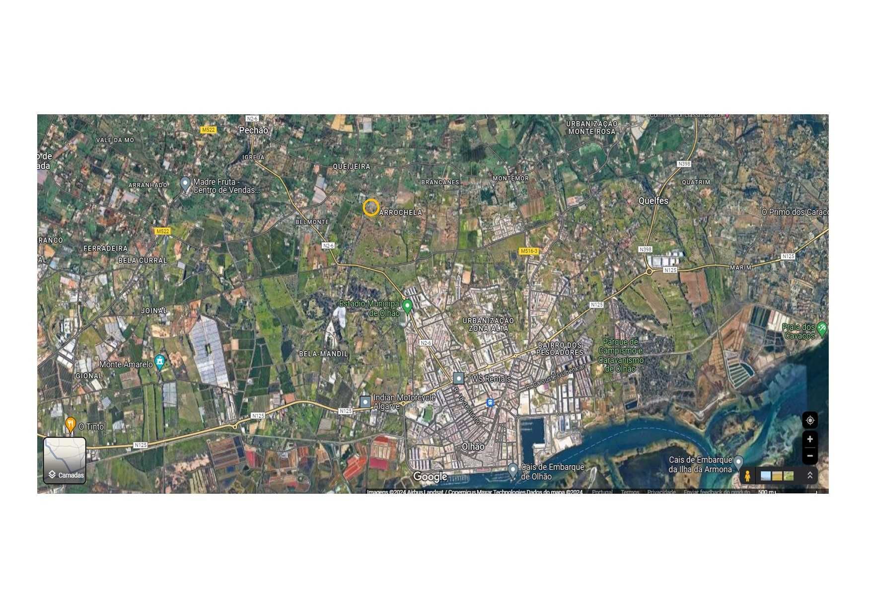 TERRENO MISTO - Olhão - Pechão - Arrochela - 7800 m2