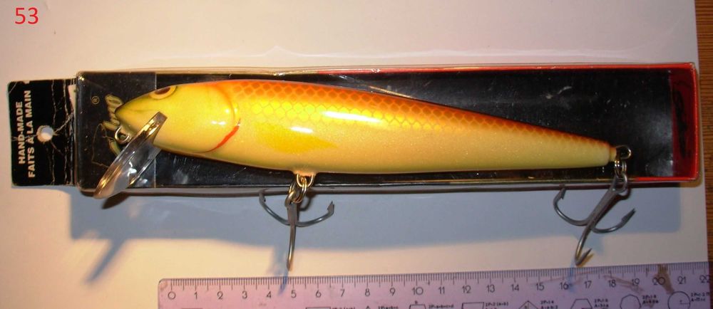 Stare woblery Salmo - ok. 150 sztuk!