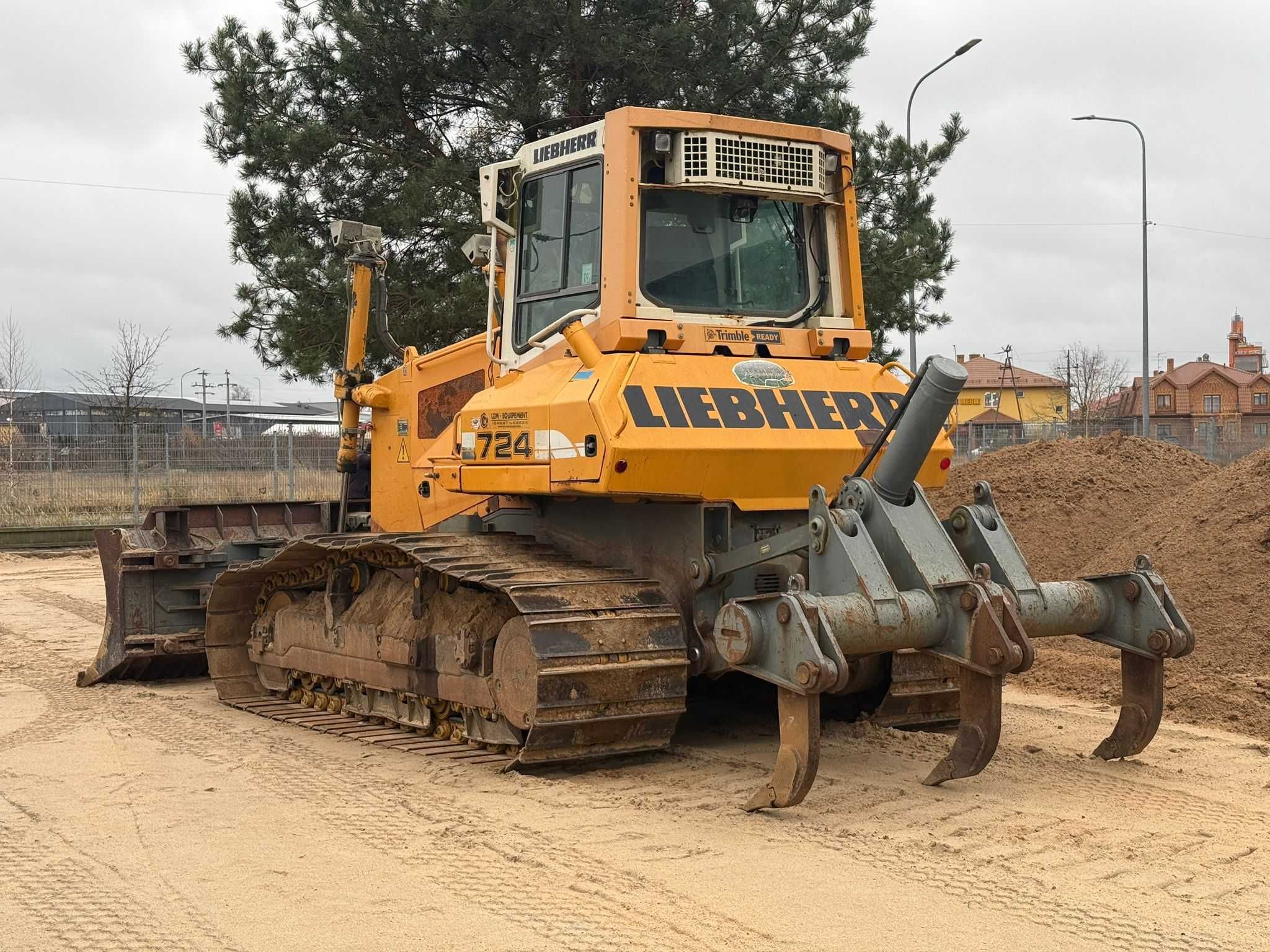 Spycharka gąsienicowa Liebherr PR 724 LGP spych spychacz NOWE PODWOZIE