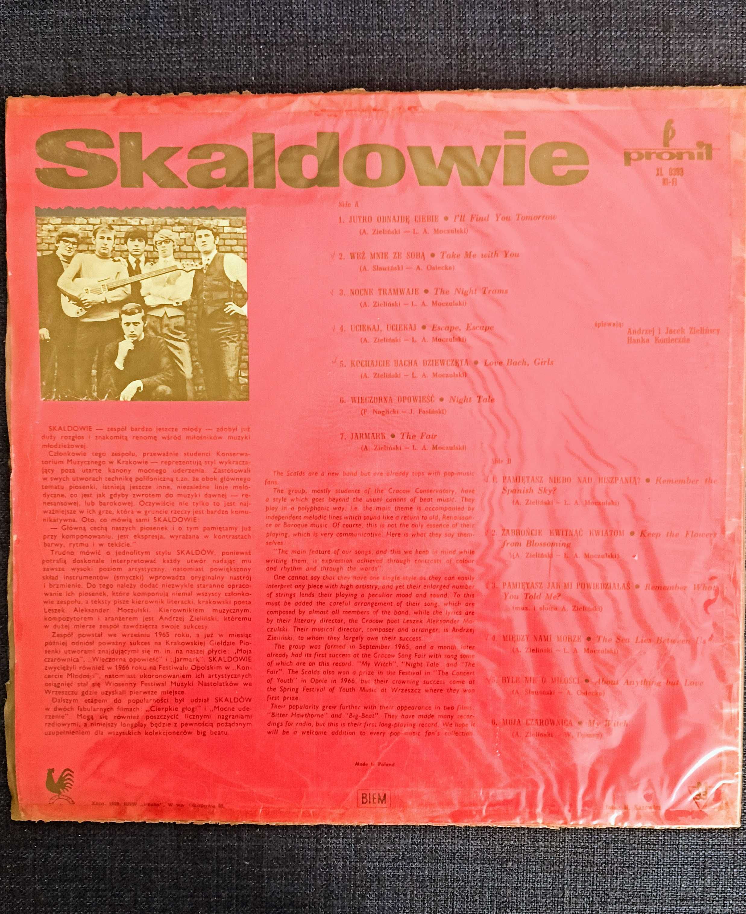 Skaldowie - płyta winylowa