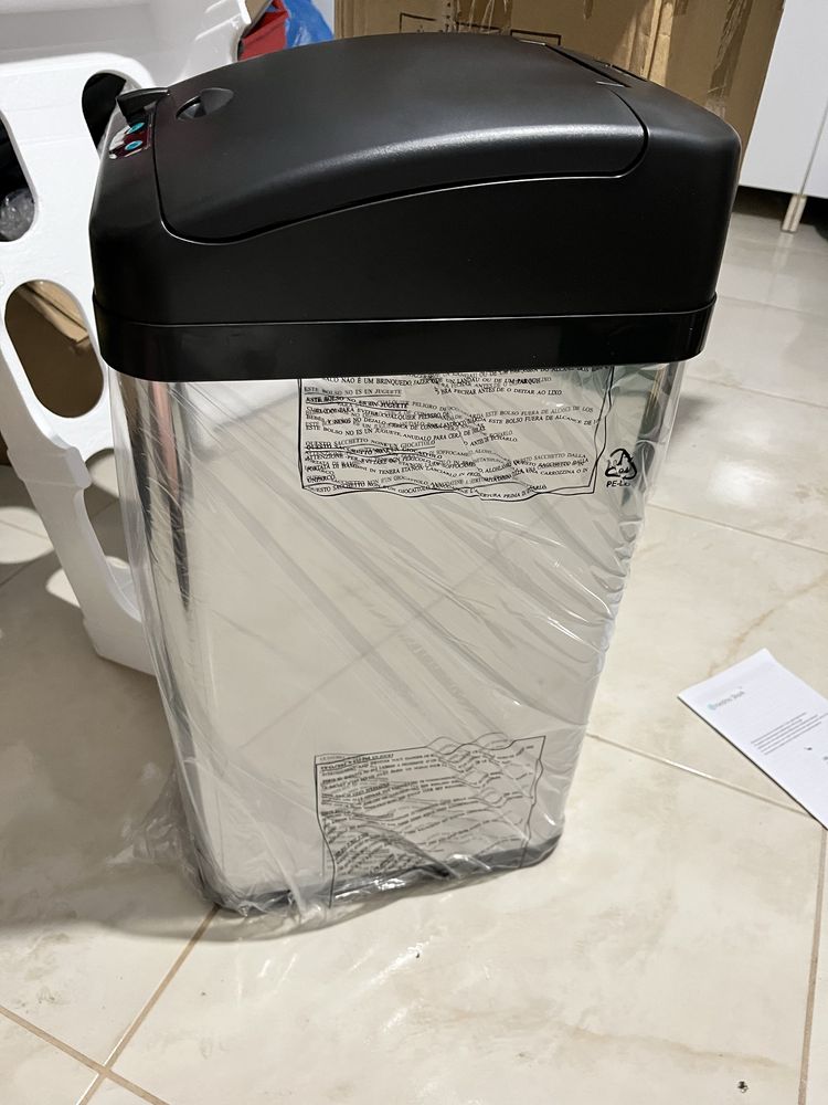 Automatyczny kosz na śmieci podczerwień 50l