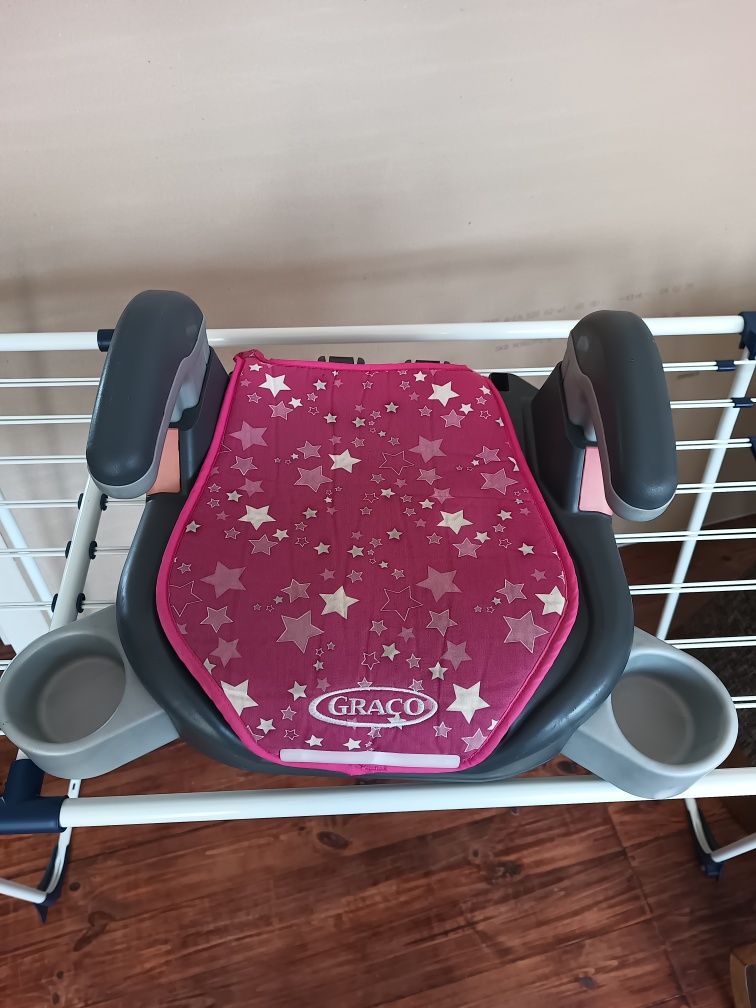 Booster, siedzisko, podstawka samochodowe Graco