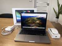 Macbook Pro M1 8GB/256GB Retina Touch Bar ID jak nowy bateria 95%