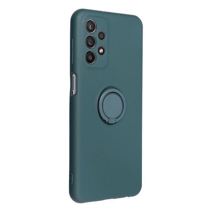 Futerał SILICONE RING do SAMSUNG A35 5G zielony
