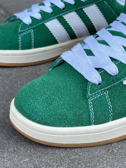 ЗНИЖКА! 44 (28 см) Adidas Campus Dark Green адідас кампус зелені кеди