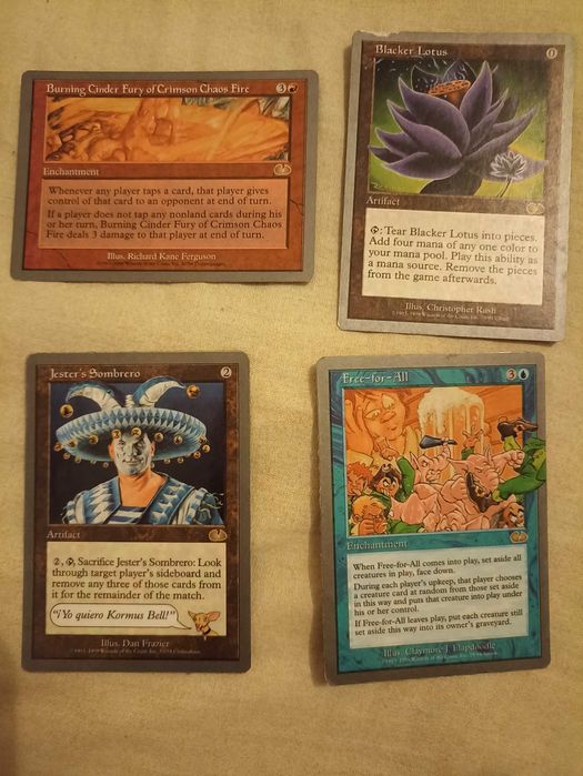 Cartas Raras - Magic the Gathering