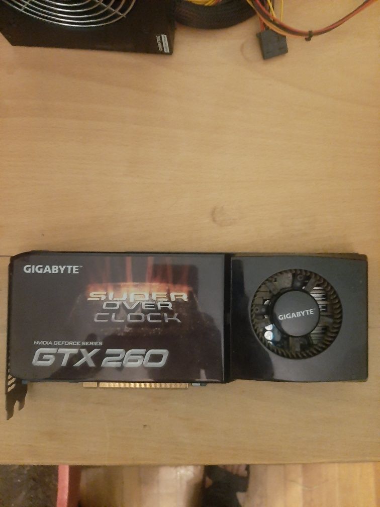 Продам видеокарту gigabyte GTX260 полностью рабочая.
