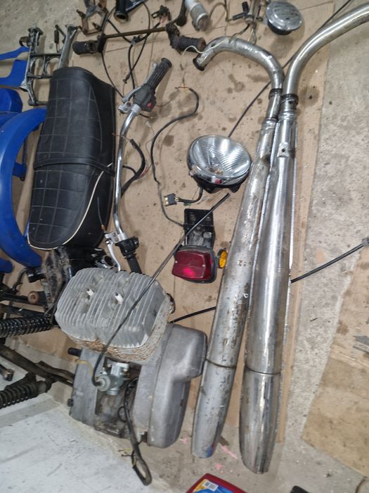 Części jawa CZ 350 cezeta silnik Bak lampa boczki itp