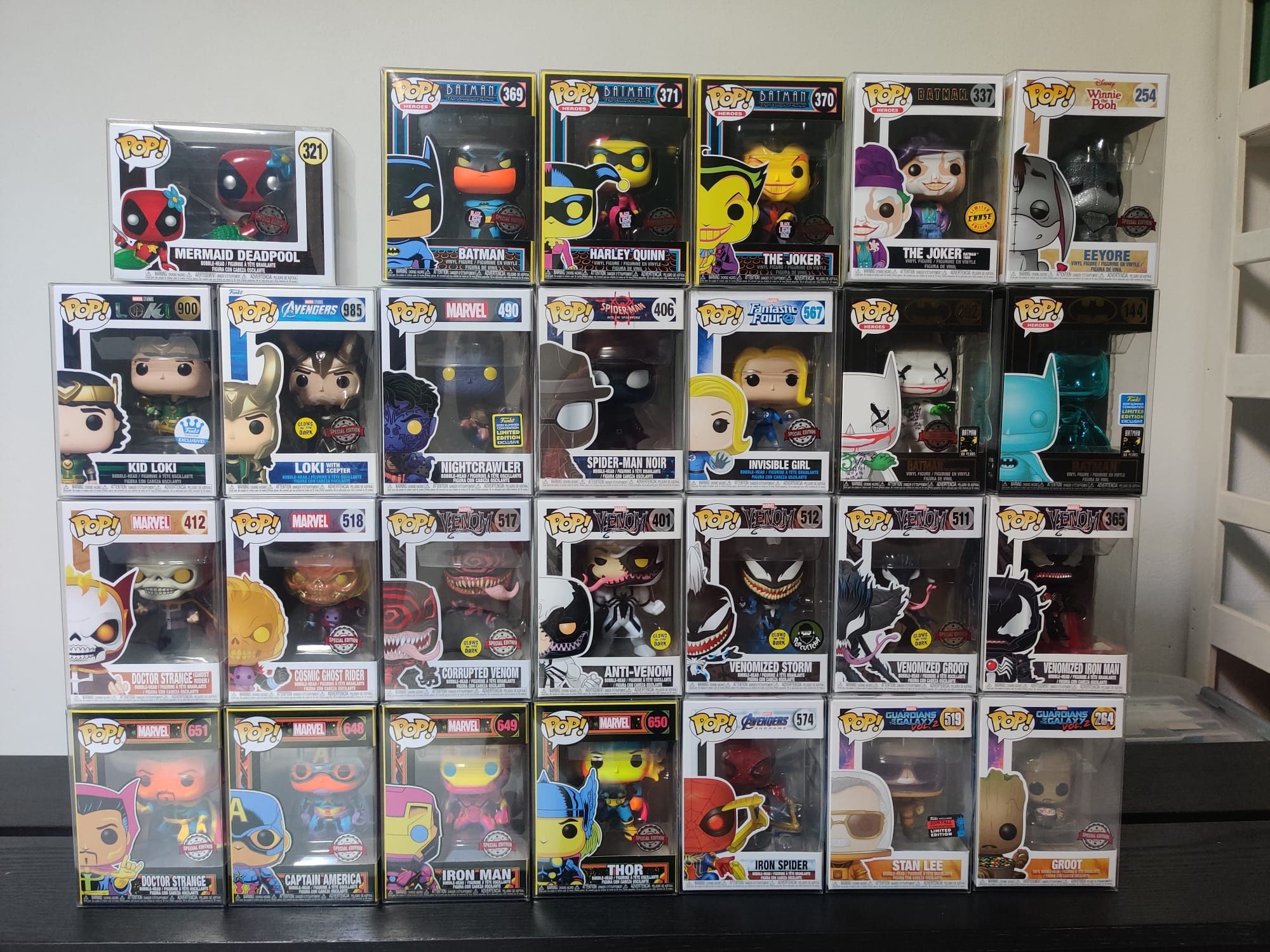 Funko Pop Marvel, DC, Disney