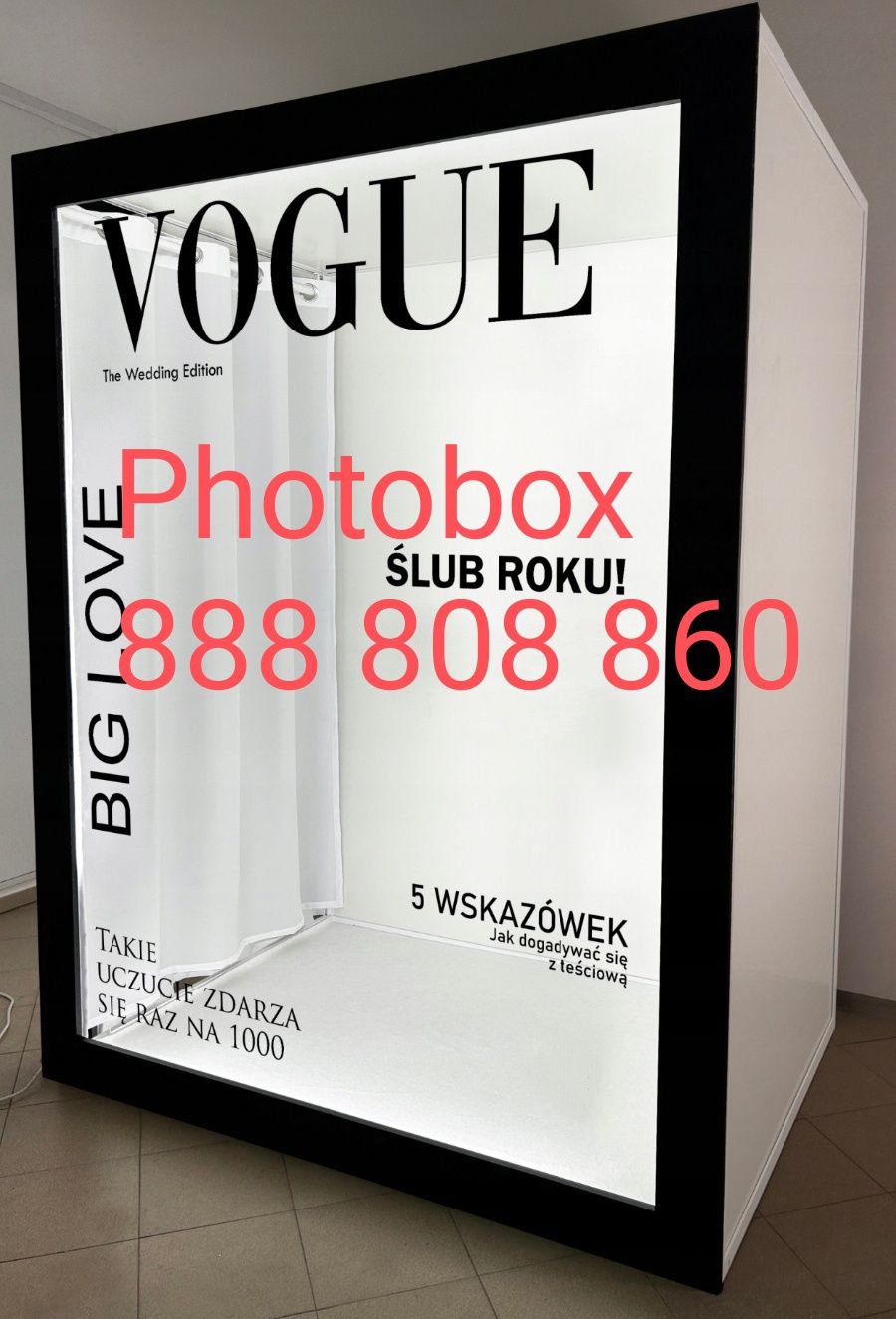 Photo box/Photobox/Wedding Magazine/Vogue/promocja 999zł/499 zł
