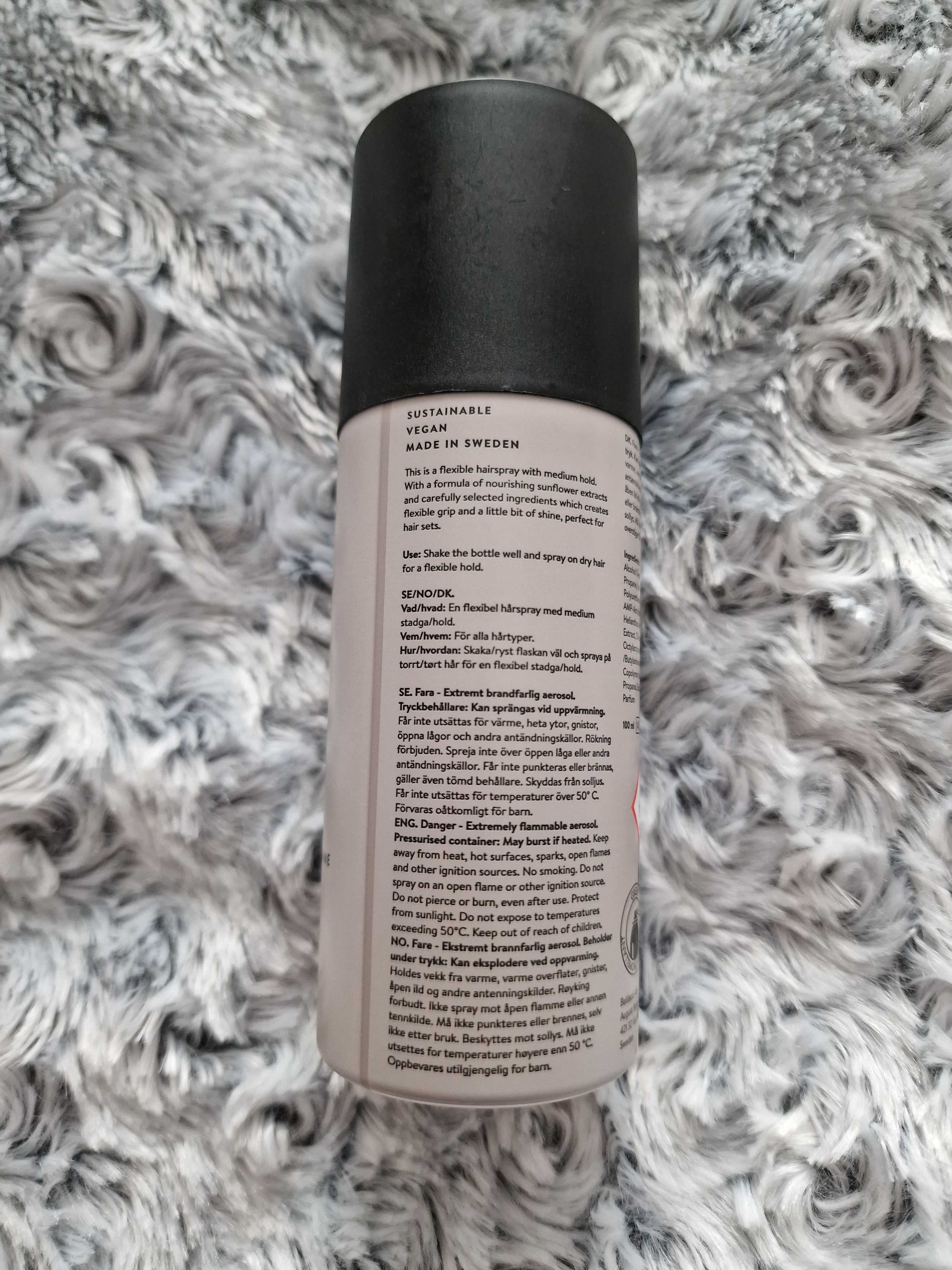 Spray termoochronny Skydda Torr  & Lakier Spraya Lagom Björk