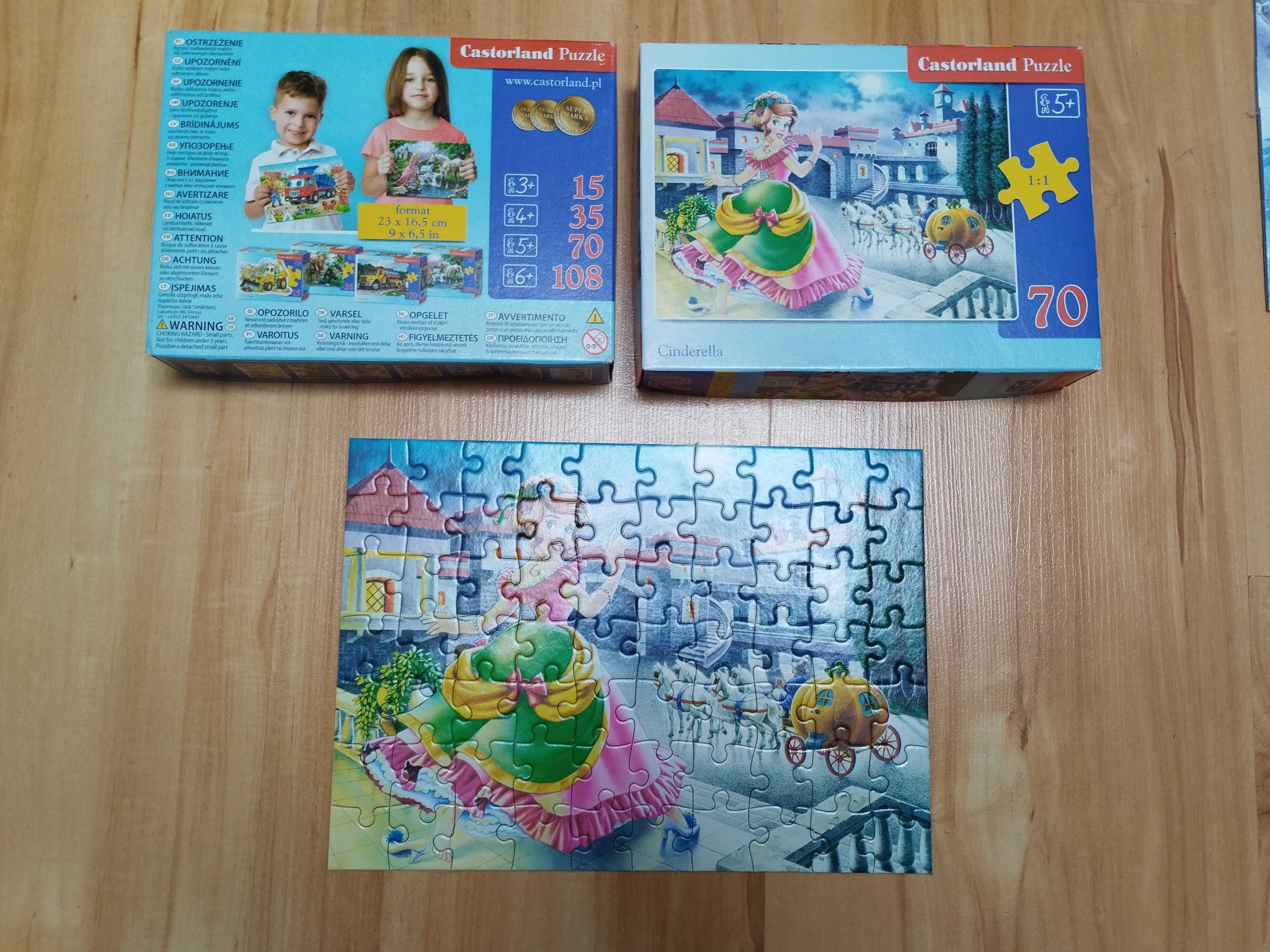Puzzle Kopciuszek 70 elementów Castorland 5+