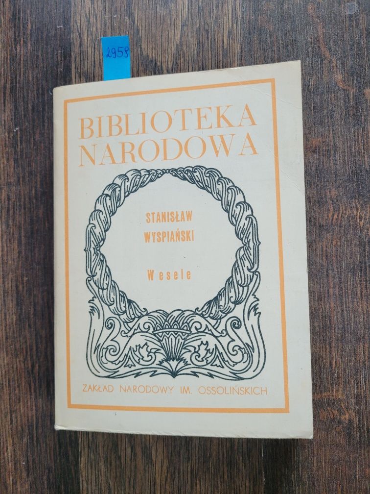 2959. "Wesele" Stanisław Wyspiański Biblioteka Narodowa