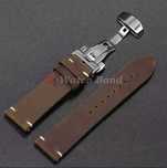 Pasek ze skóry bydlęcej do Omega 22 mm motylek
