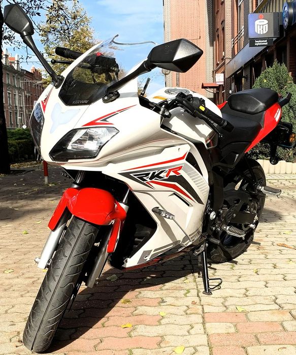 Keeway  MOTOCYKL KEEWAY RKR 125cc 4T STAN IGŁA !! zarejestowany ! ubezpieczony