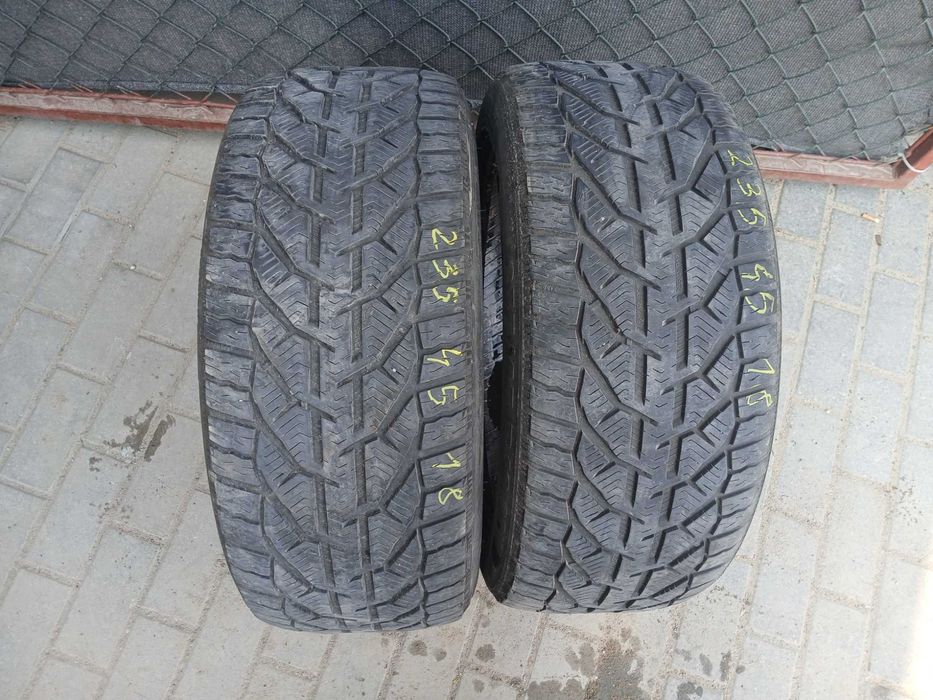 2x używane opony zimowe 235/45 R18 Kormoran Gwarancja Montaż Wybór