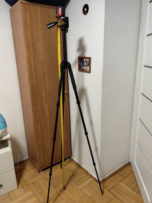 Statyw BENRO A1580t + głowica SLIK sh 705e