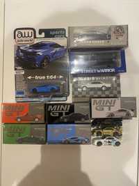 Моделі 1:64 Hot wheels,Autoworld,Mini GT,Inno64