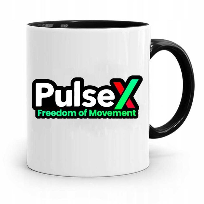 Kubek krypto z nadrukiem - Pulsex, Pulsechain, HEX