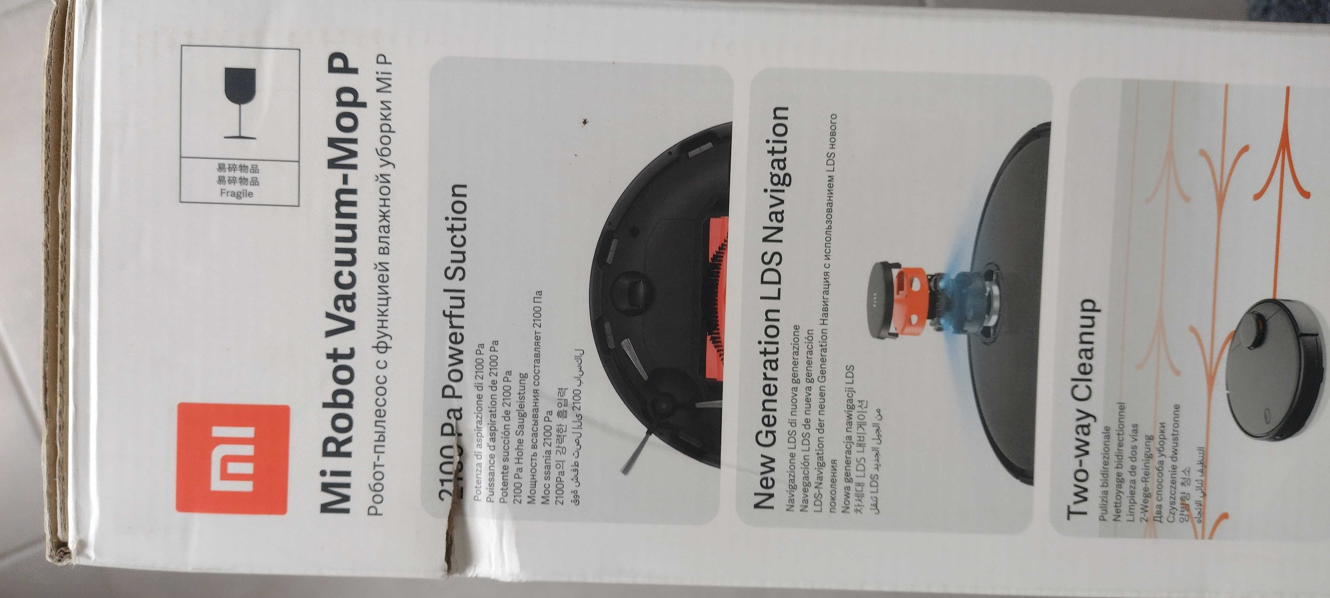 XIAOMI Mi Robot Vacuum Mop Pro czarny Odkurzacz automatyczny