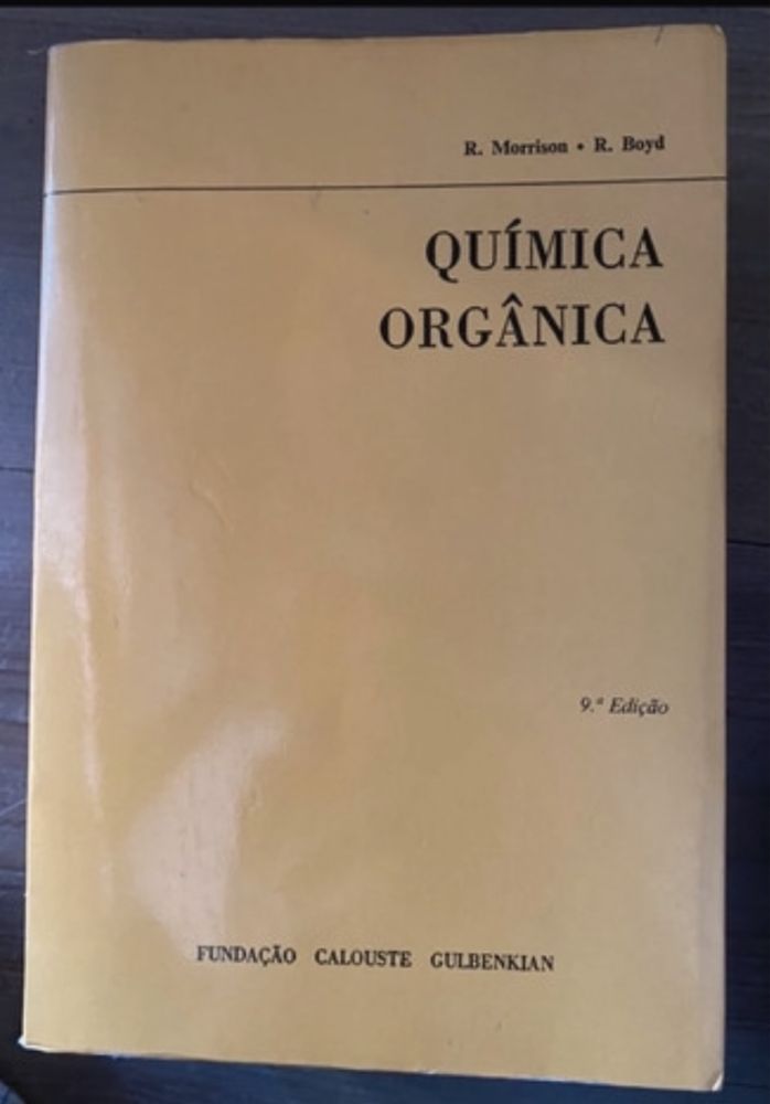 manual quimica organica - gulbekian