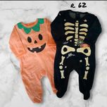 Zestaw na Hallowen 2 sztuki Pajace chłopięce r. 62 In Extenso