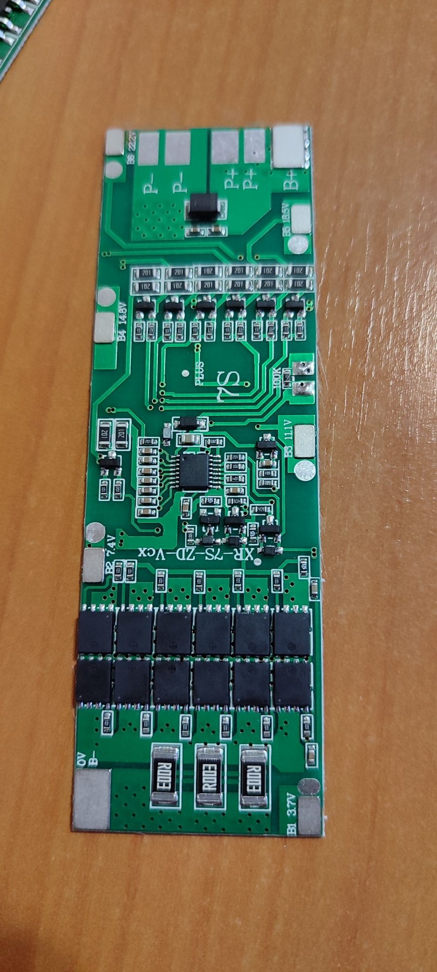 Bms плата 7s30A 29.4v
