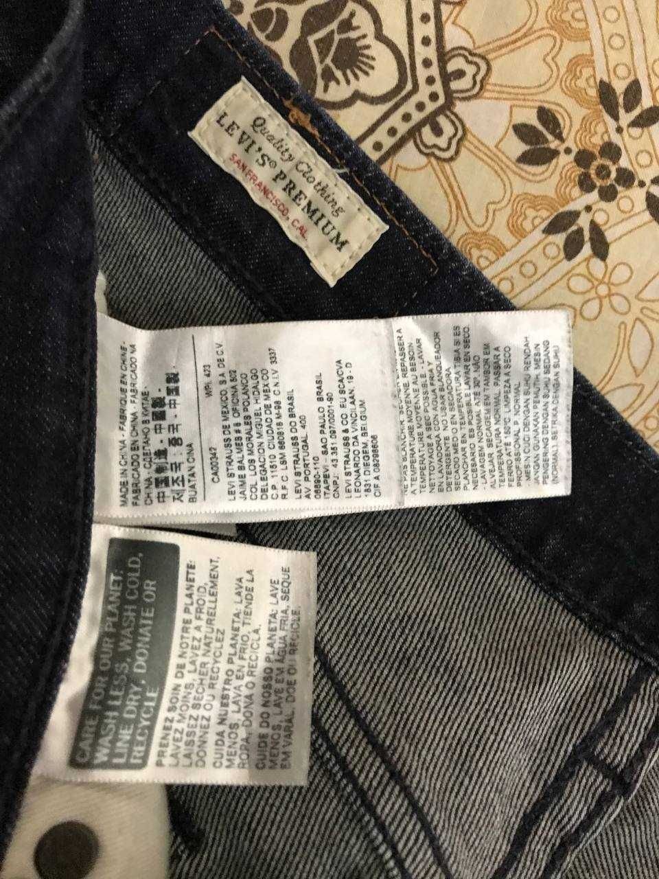 Мужские джинсы брюки Levi's 511 w31 l30 оригинал