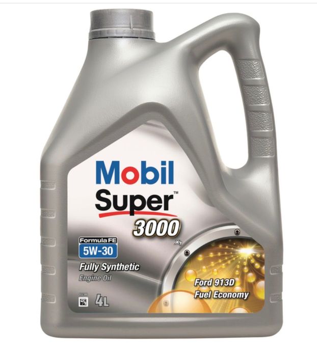 Моторное масло Mobil Super 3000 x1 Formula FE 5W-30 4 л (Новое)