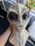Máscara de Extraterrestre em Látex Premium