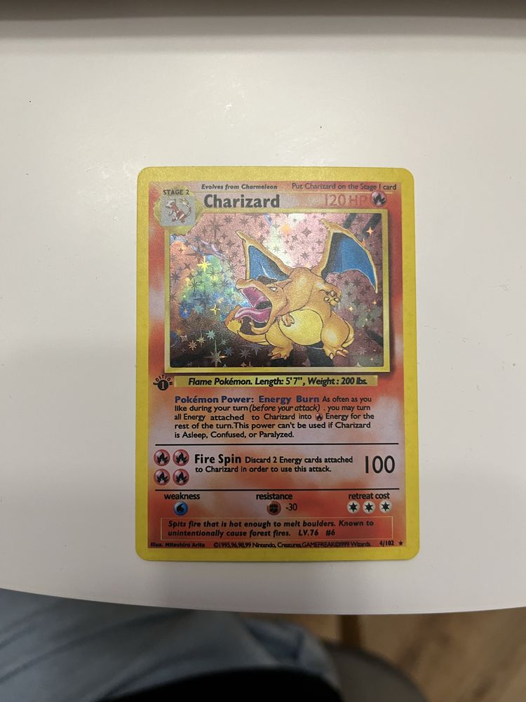 Karta Pokemon Charizard