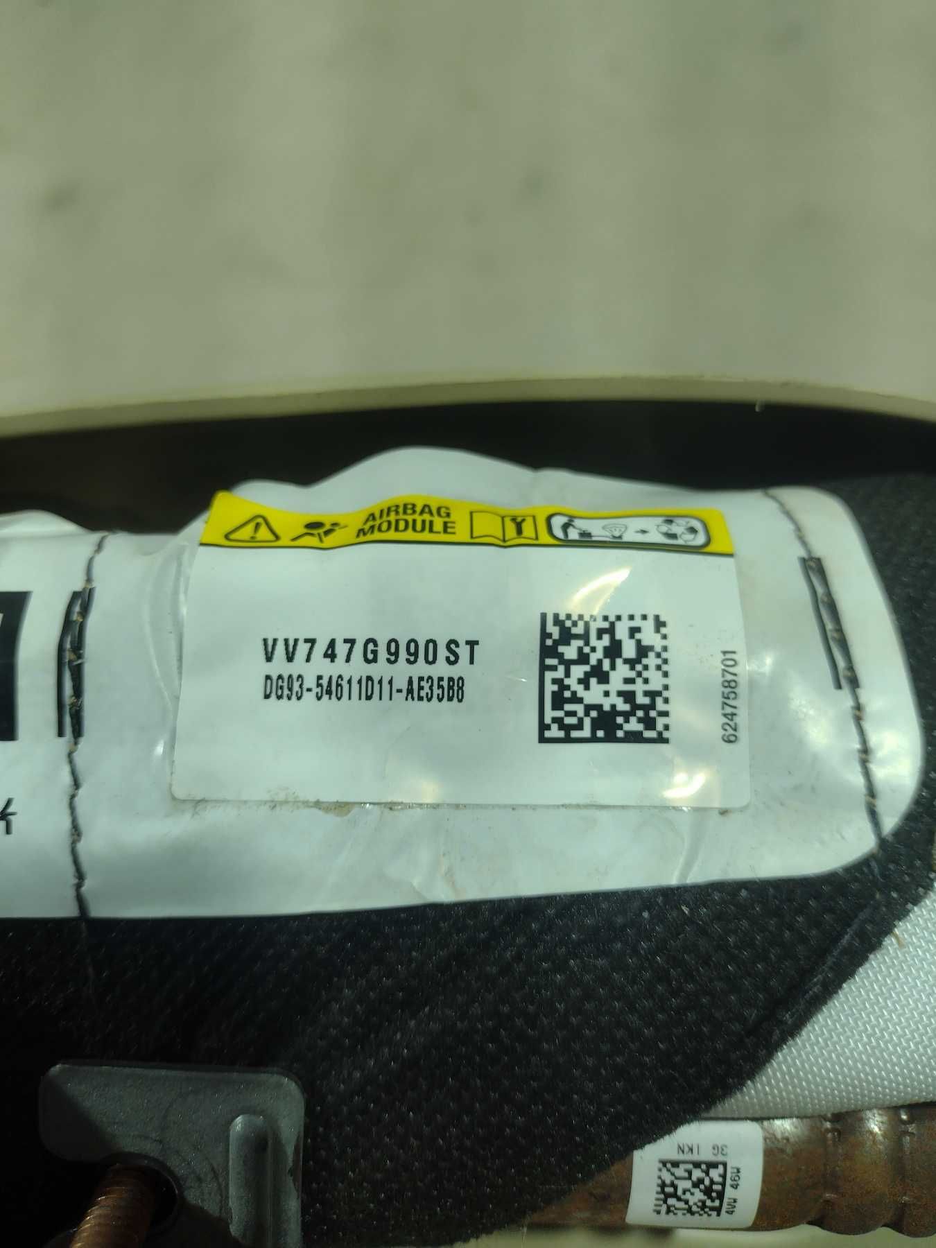 Ford Fusion mk5 13- 16 Подушка безопасности Airbag сидения левого беж