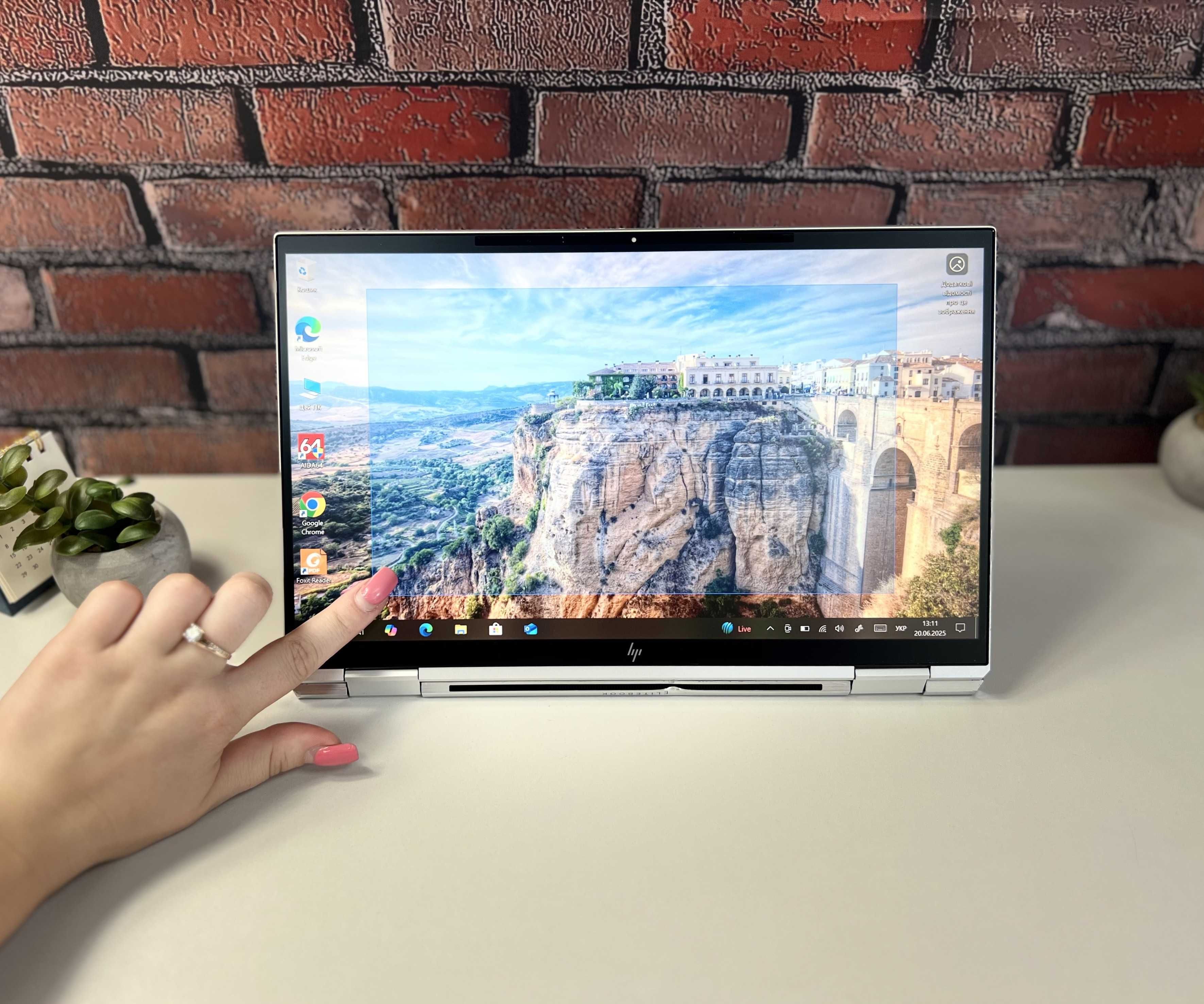 HP EliteBook x360 1030 G8·i7-1165G7·16GB+SSD512·13"FHD touch·Гарантія