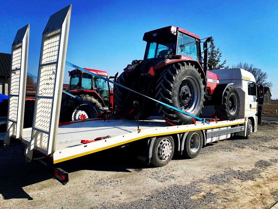 Laweta, Pomoc drogowa, Holowanie, Transport Ciągników, Maszyn 15T