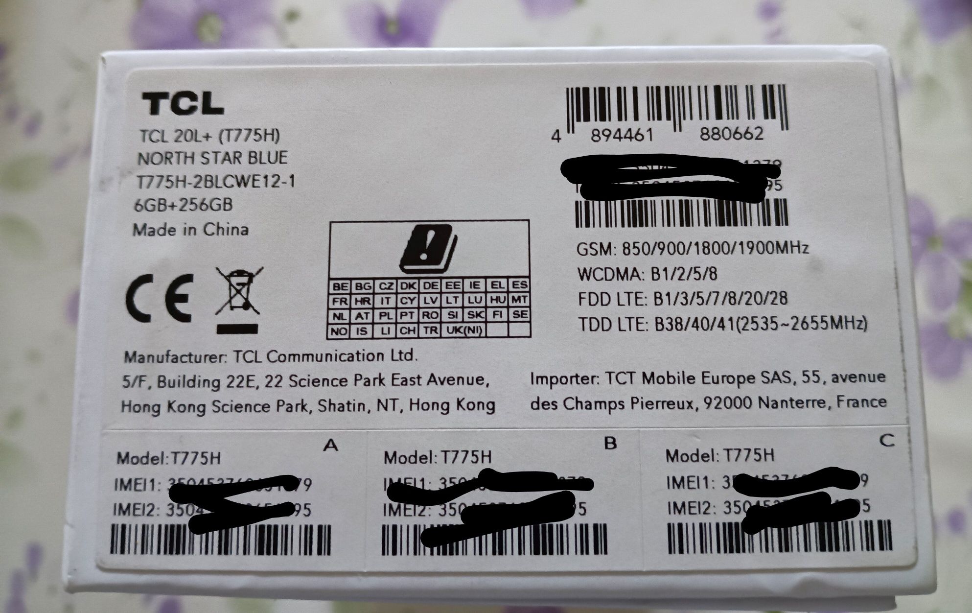 TCL 20L+ impecável