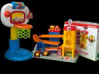 Паркінг kiddieLand city garage, машинки трек звук баскетбольне кільце