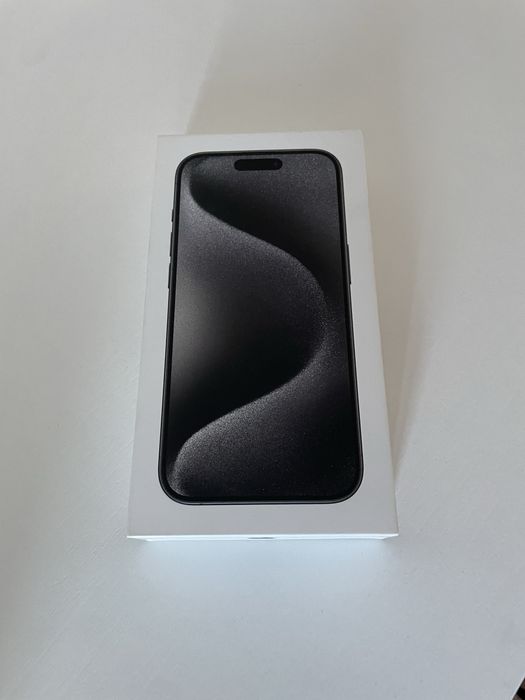 Apple IPhone 15 Pro Black Titanium 128 GB