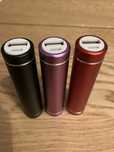 3x Power Bank Power Pack 2Ah