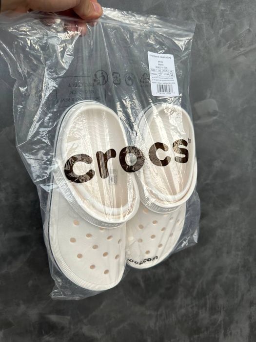 Crocs шлепки сабо Crocband Clean Clog Кроксы мужские и женские