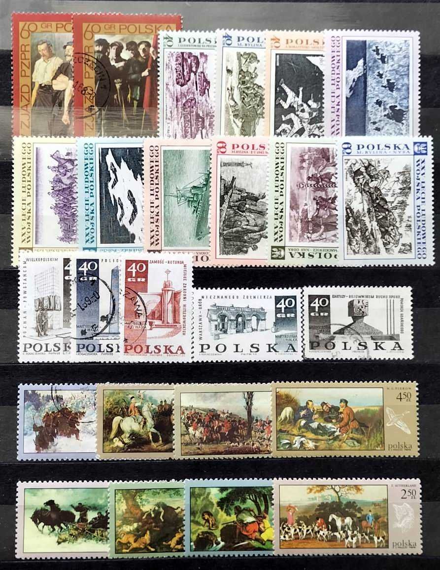 L znaczki polskie rok 1968 kwartał IV