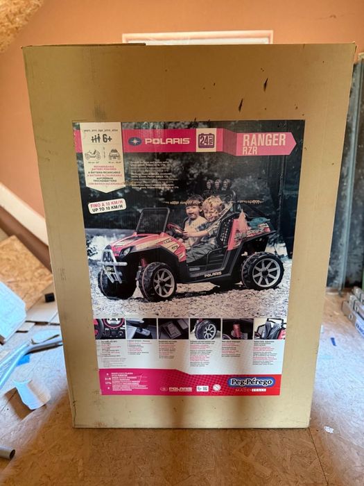 Дитячий електромобіль Polaris Ranger RZR 24V на два місця