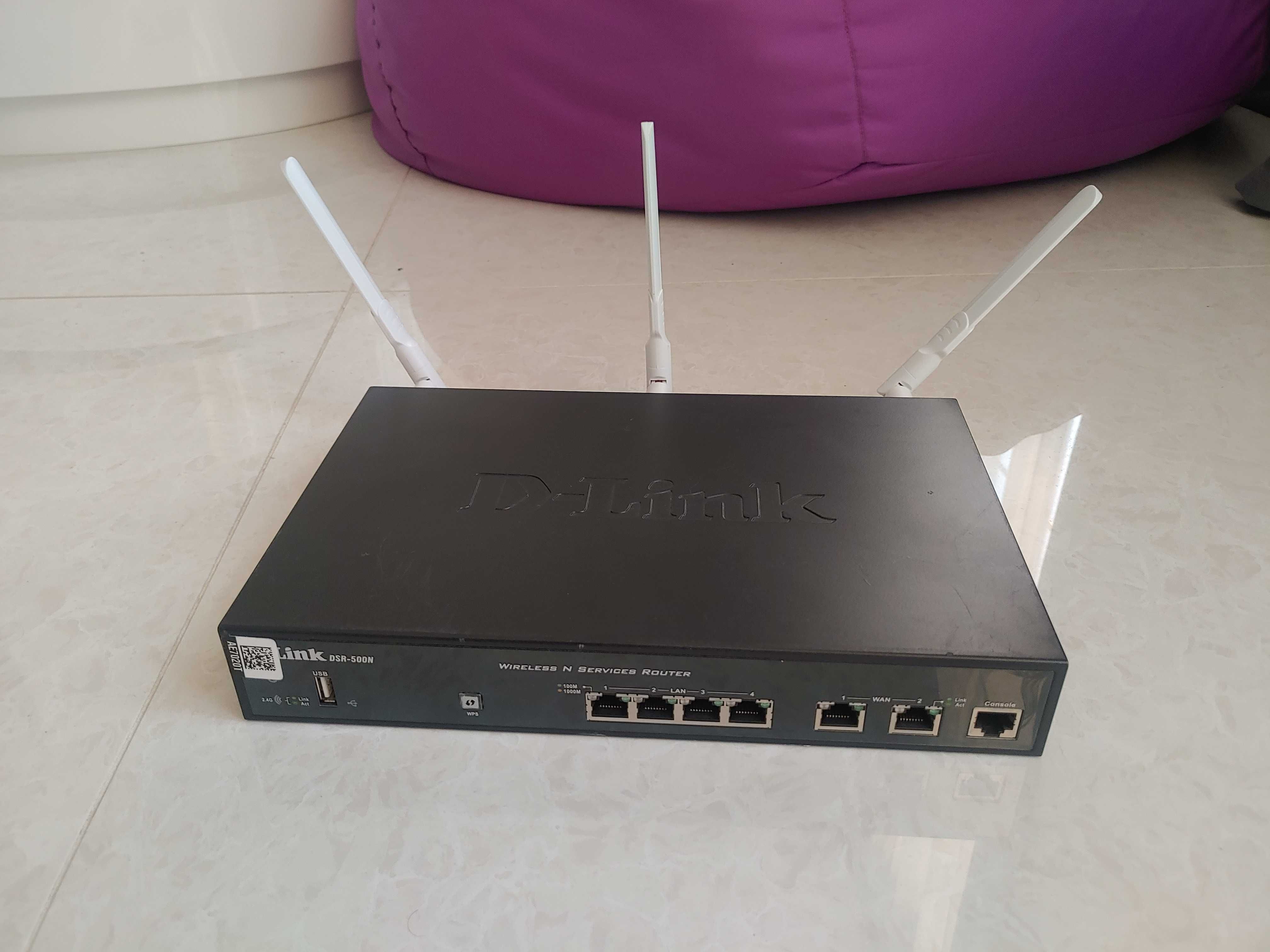 D-Link DSR-500N, WiFi Роутер, Маршрутизатор, гигабит