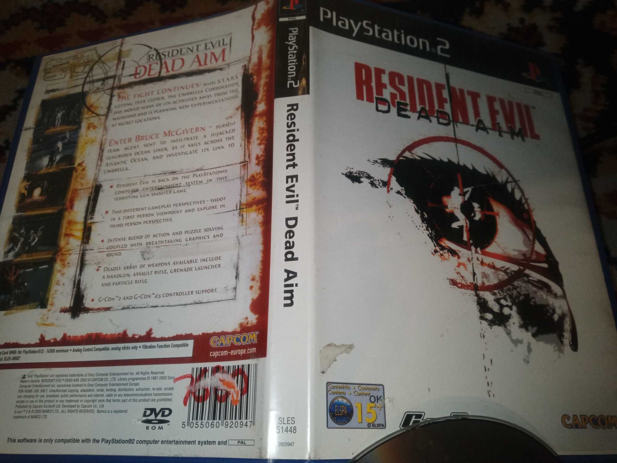 + Resident Evil Dead AIM + gra na PS2