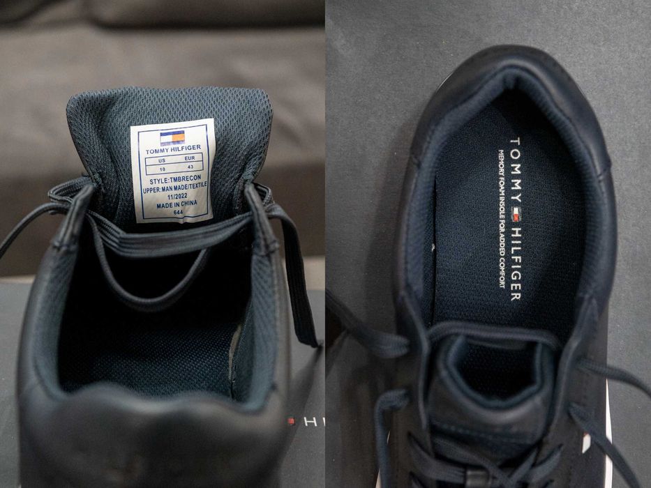 Темно-сині кеди снікери Tommy Hilfiger Brecon (розмір 42,5 US10)