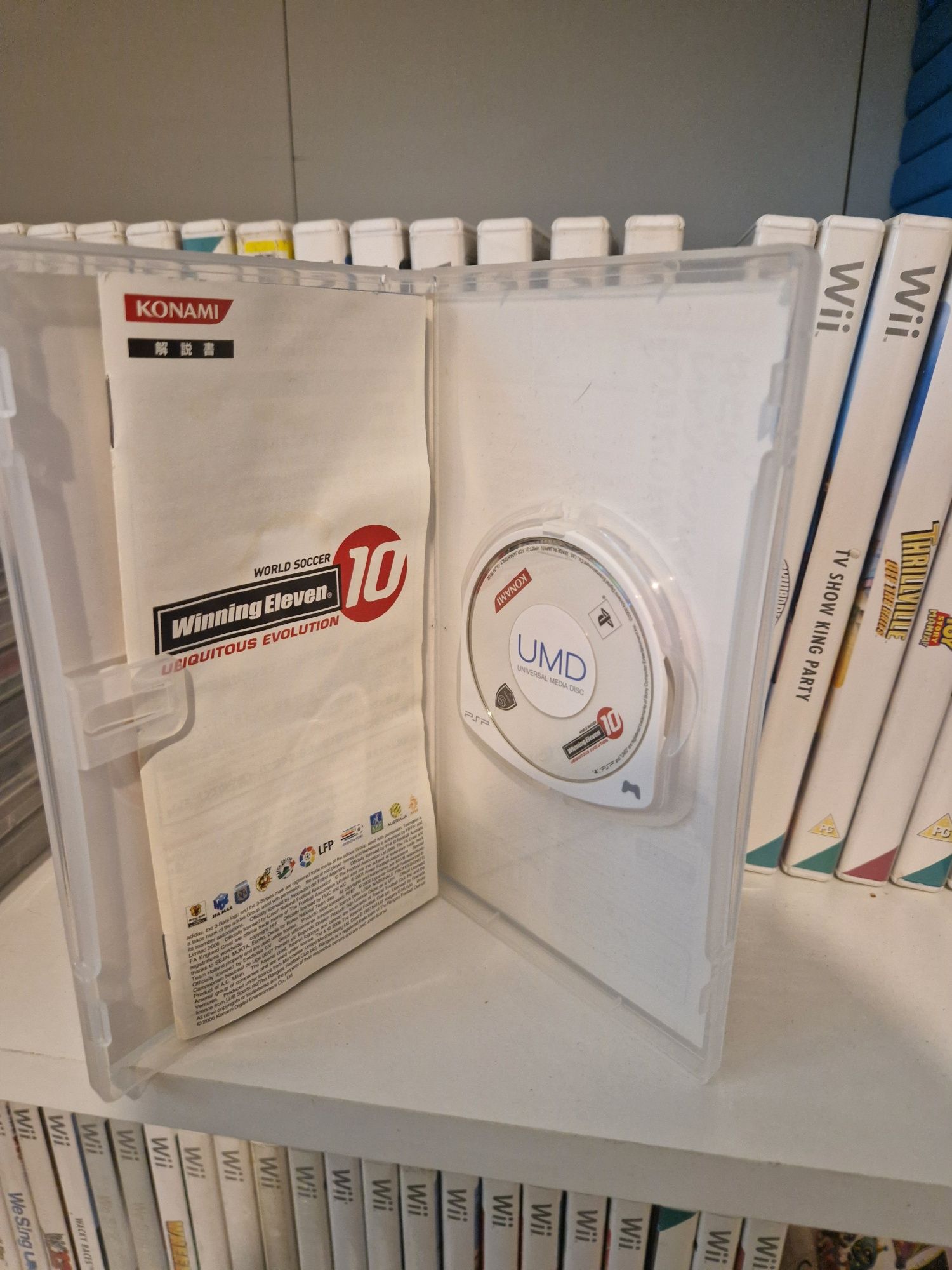 Winning eleven 10 psp PlayStation portable jp