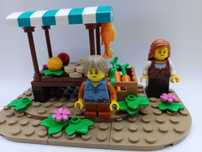 Lego Zamek Castle Średniowieczny rynek Medieval market #5